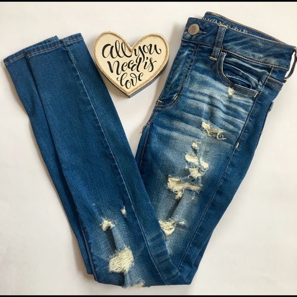 American Eagle Outfitters Denim - American Eagle Outfitters Super Jeggings